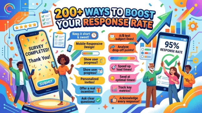 average survey response rate
