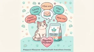 fiber response cat food