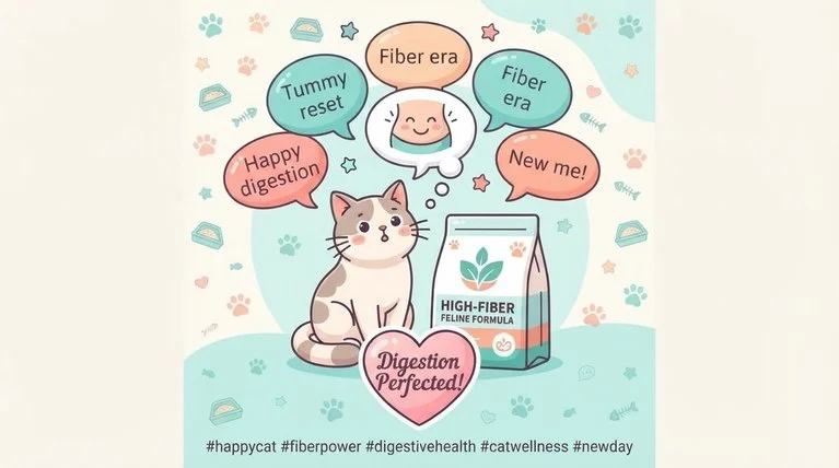 fiber response cat food