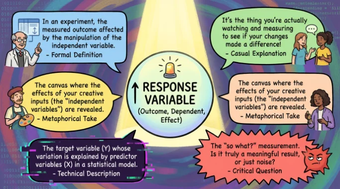 response variable definition