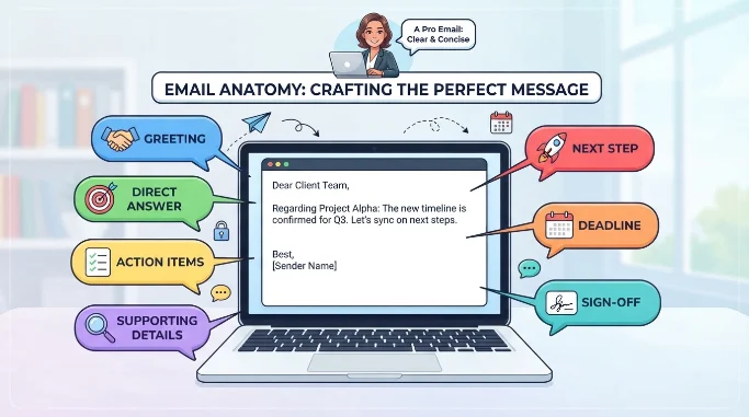 professional email response format examples