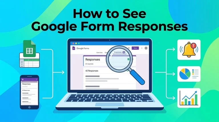 how to see google form responses