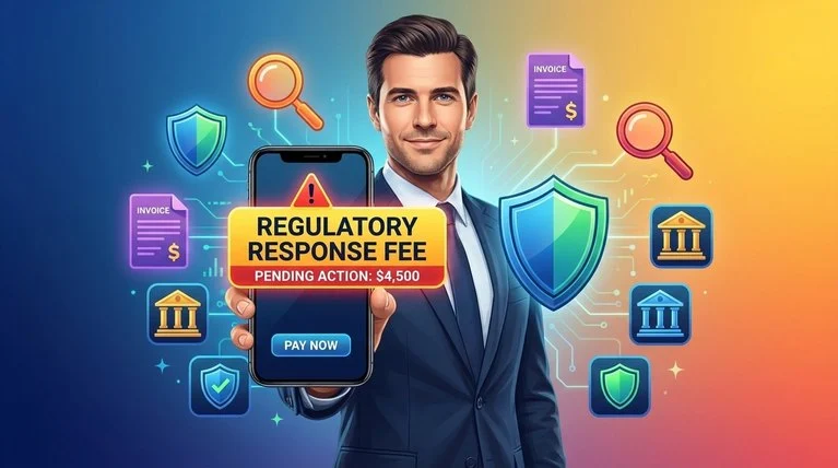 regulatory response fee